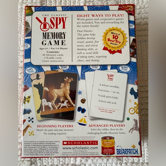 I Spy Memory Game - Picture 4 of 7